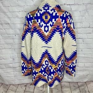 Wishlist Aztec design open front cardigan
